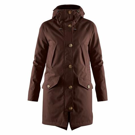 Fjallraven Kiruna Parka Brown Singapore For Women (SG-494587)